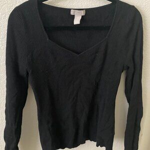 H&M black sweater